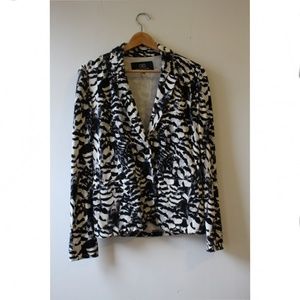 Tart Collection Black and White Blazer